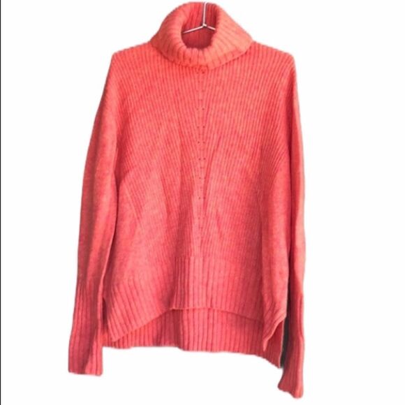 MOTH Wool Blend Turtleneck Sweater - Picture 1 of 8